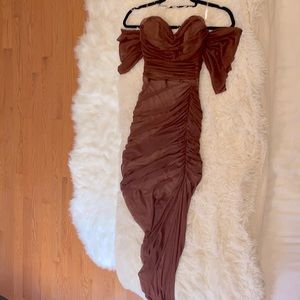 Nookie Small Chocolate brown gown